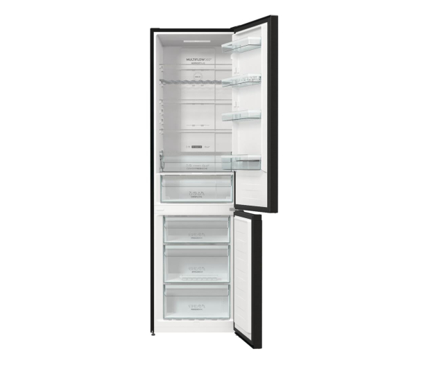 Lodówka Gorenje NRK620EABXL4 Slot-In No Frost 200cm Czarna Komora Zero AdaptTech KitchenFit 331L - 1037290 - zdjęcie 3
